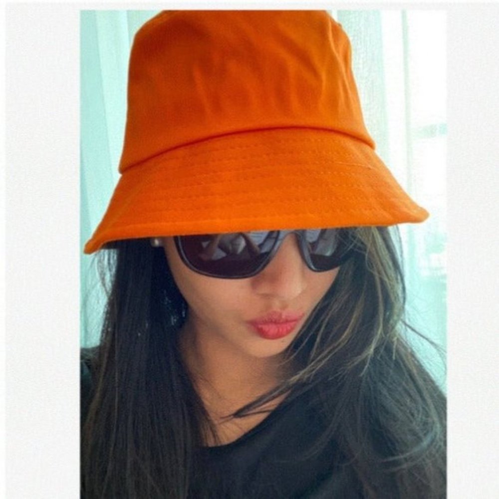 Orange Bucket Hat